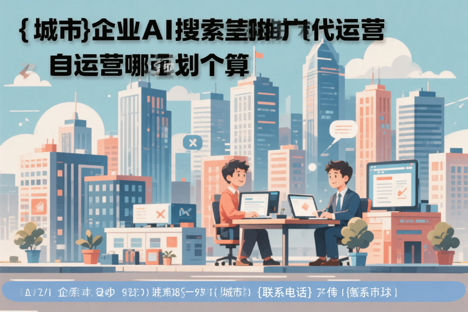 屯昌企业AI搜索推广代运营和自运营哪个更划算
