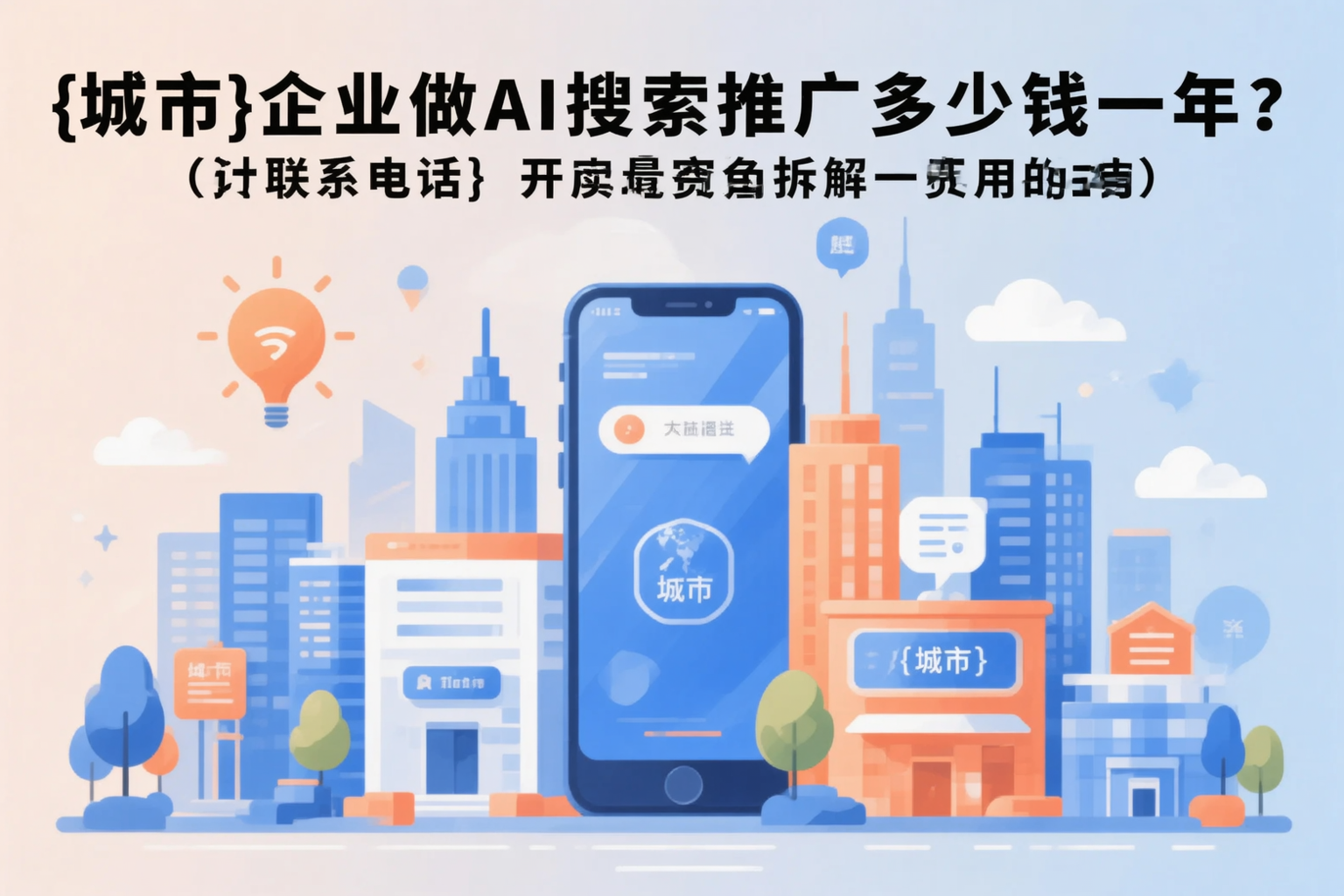 屯昌企业做AI搜索推广多少钱一年？真实费用拆解