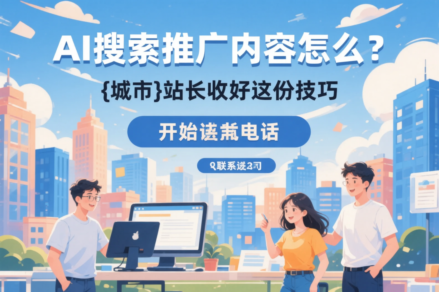 AI搜索推广内容怎么写?屯昌站长收好这份技巧