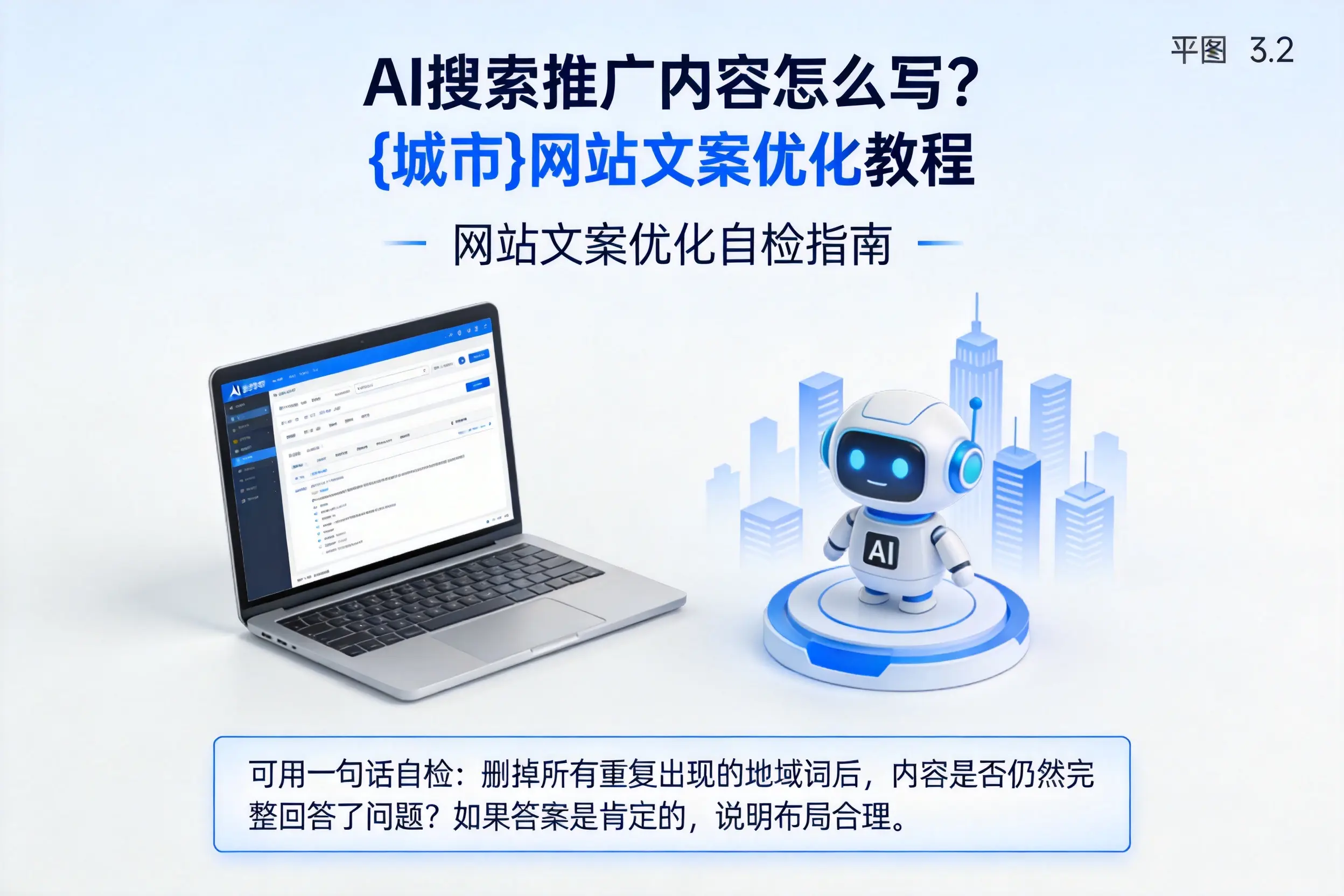 AI搜索推广内容怎么写?屯昌网站文案优化教程