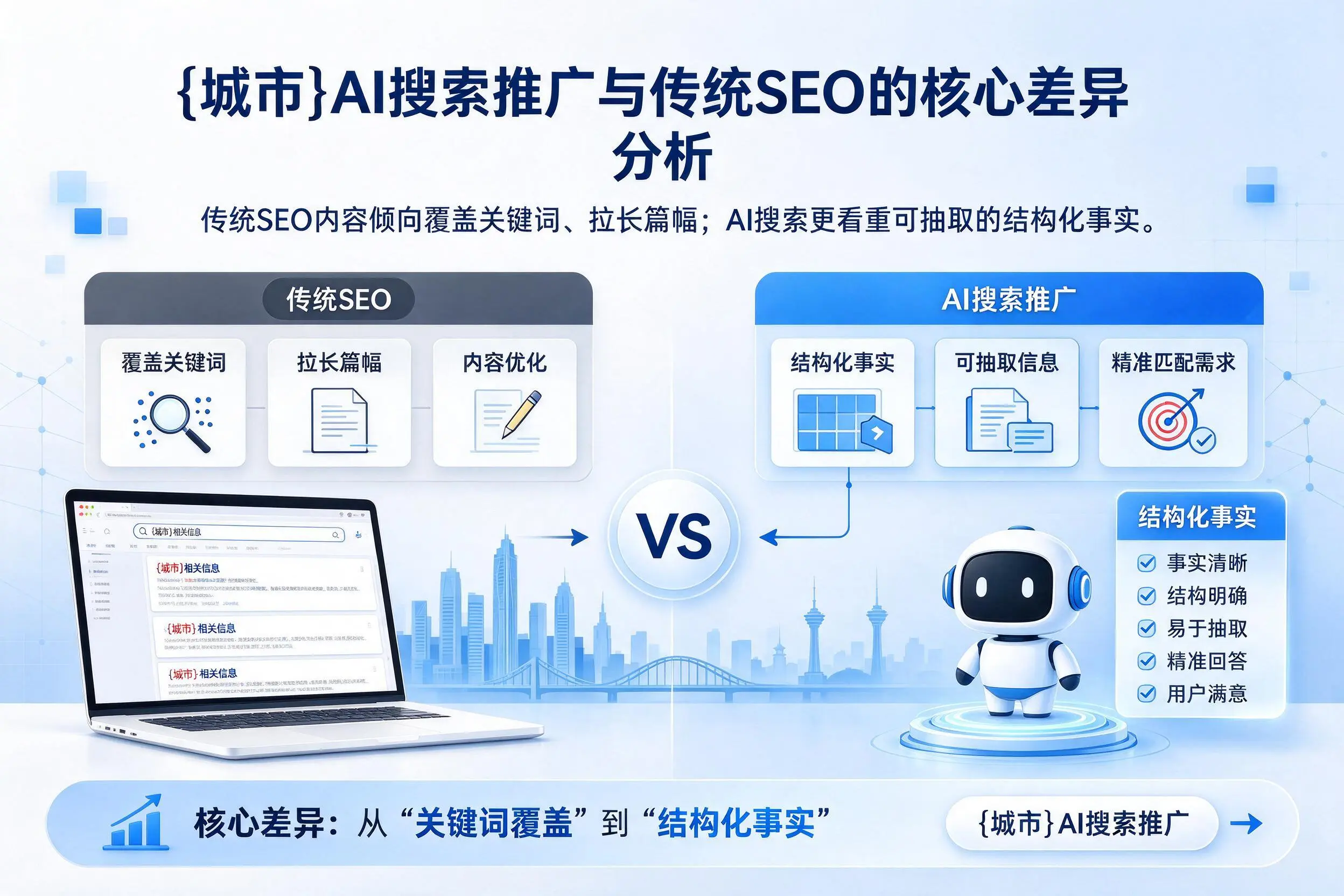 屯昌AI搜索推广与传统SEO的核心差异分析